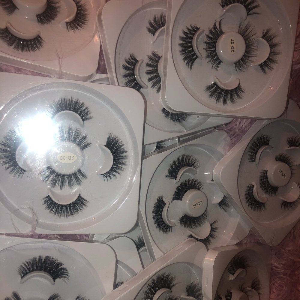 Mink eyelashes for sale very cute eyes lashes